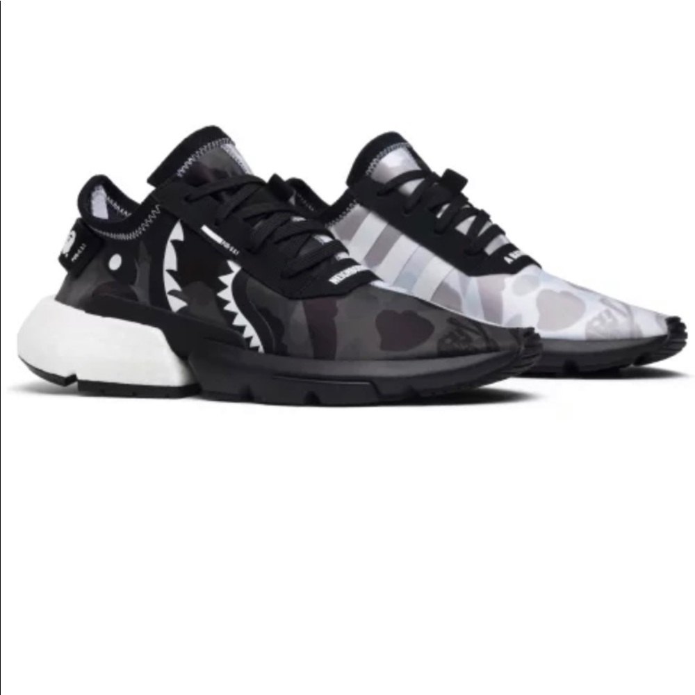 2019 Neighborhood x A Bathing Ape x P.O.D. S3.1 Camo - Size 13 Great Condition